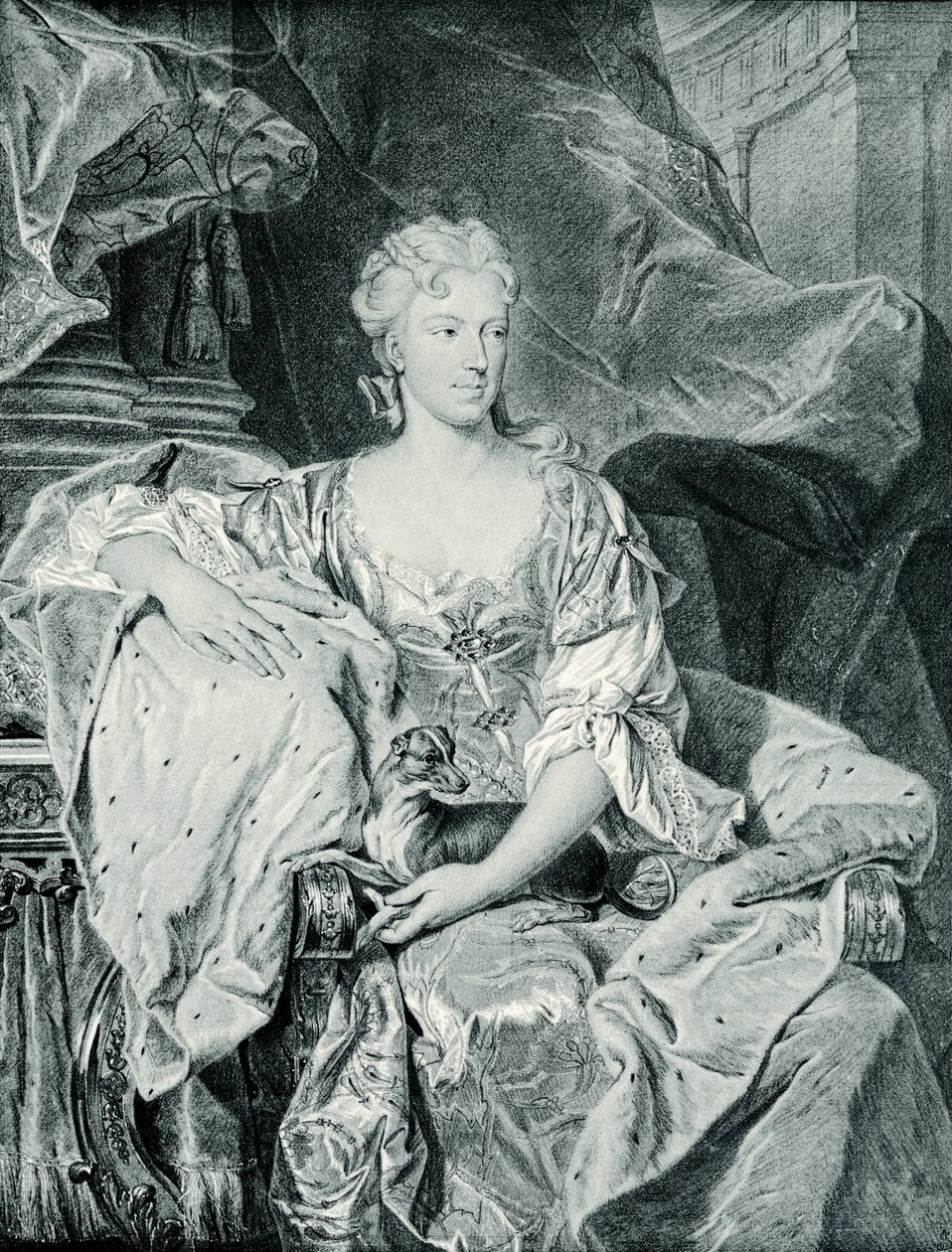 Susanne Henriette dElbeuf tekijältä Hyacinthe Francois Rigaud