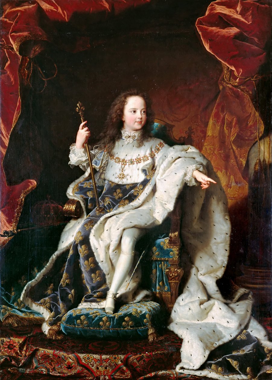 Ludvig XIV, Ranskan kuningas 1638-1715 tekijältä Hyacinthe François Honoré Rigaud
