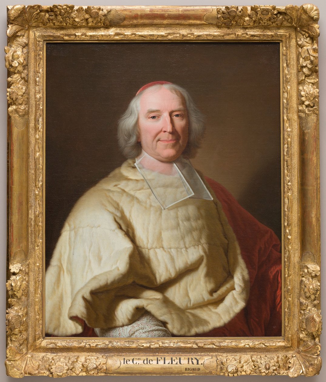 Kardinaali Andre Hercule de Fleury 1653-1743 tekijältä Hyacinthe Rigaud