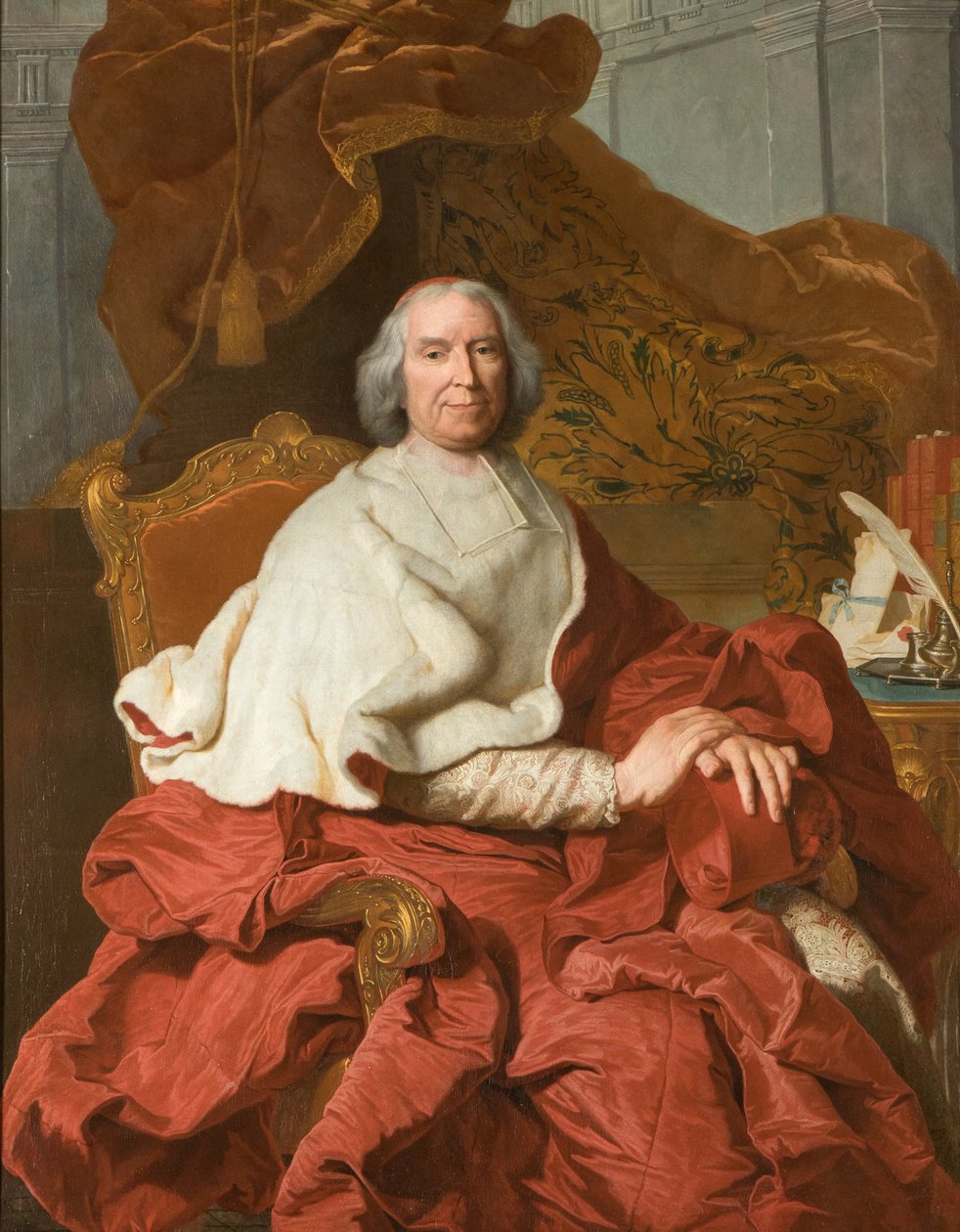 Fleury-kardinaali tekijältä Hyacinthe Rigaud
