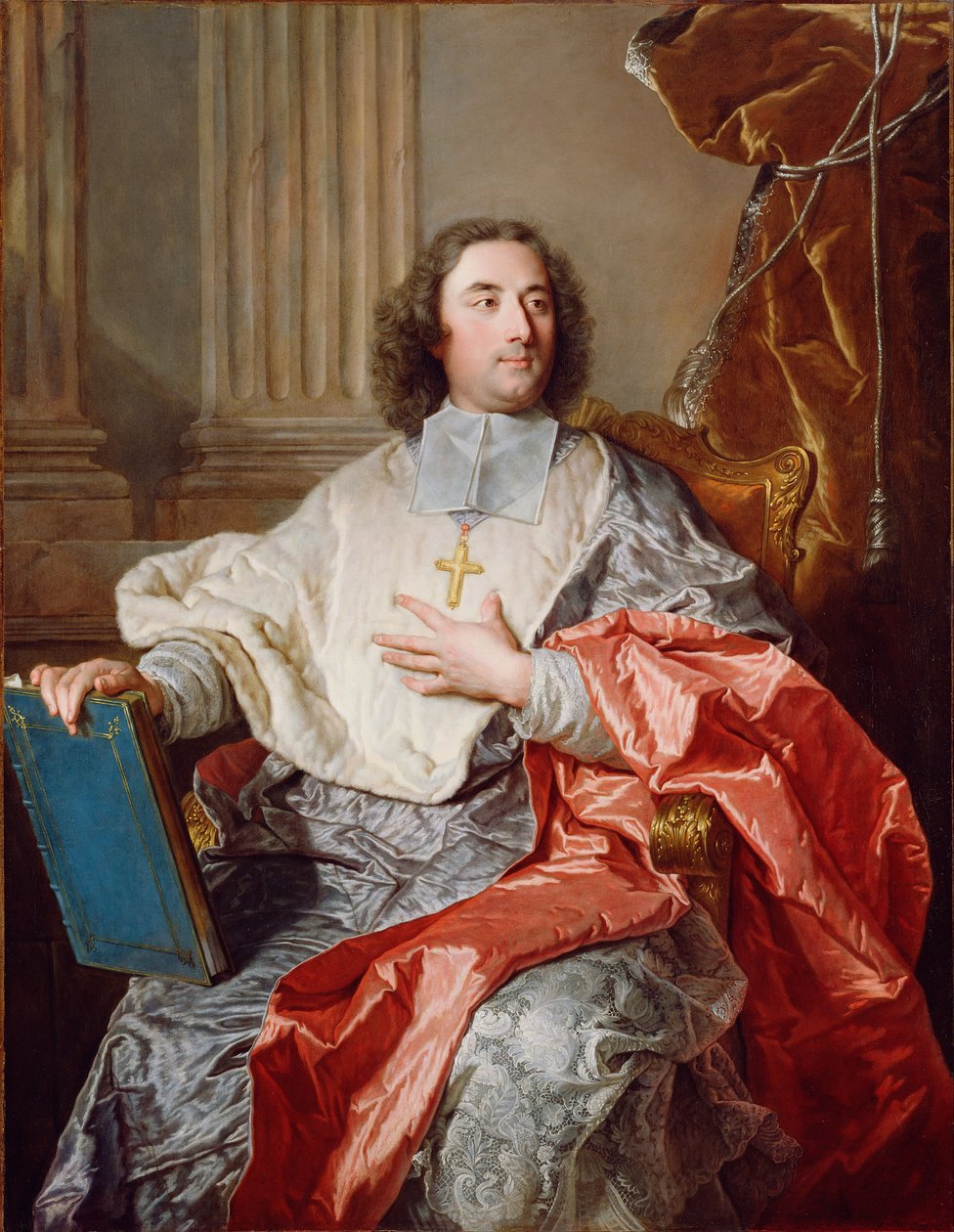 Charles de Saint-Albin, Cambrain arkkipiispa tekijältä Hyacinthe Rigaud