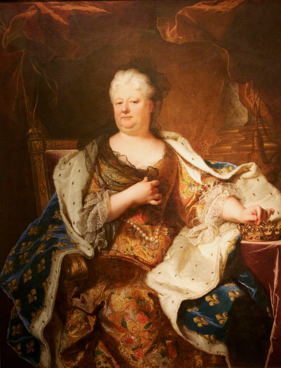 Elisabet Charlotte, palatiinalainen prinsessa tekijältä Hyacinthe Rigaud