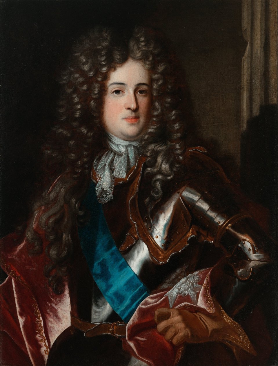 Aleksander Benedykt Sobieskin muotokuva tekijältä Hyacinthe Francois Rigaud