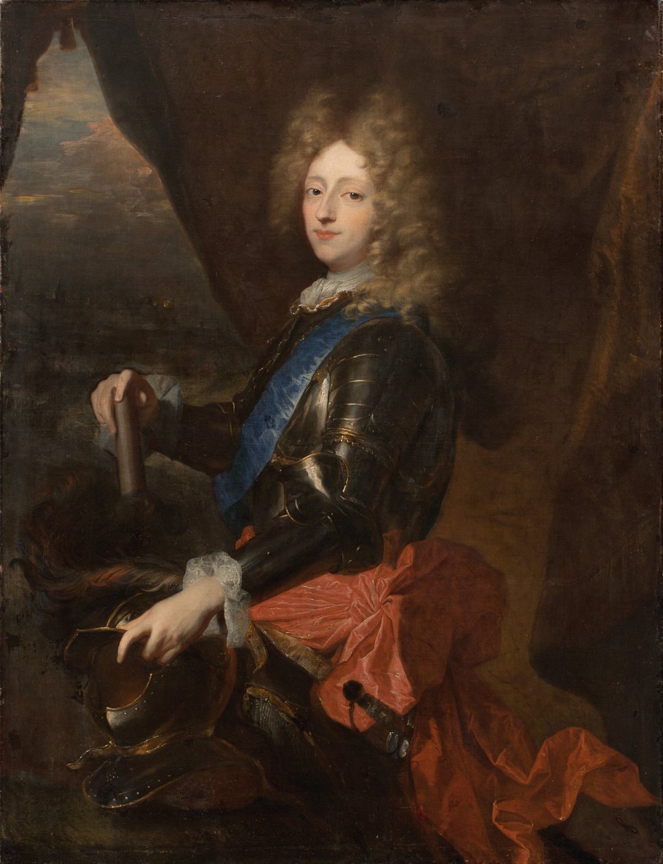 Kuningas Frederik IV:n muotokuva prinssinä tekijältä Hyacinthe Rigaud