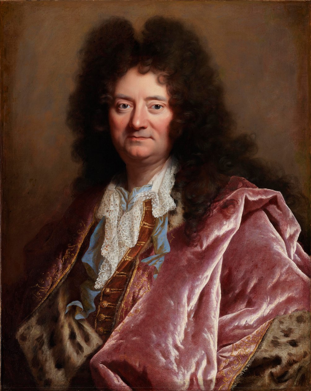 Miehen muotokuva tekijältä Hyacinthe Rigaud