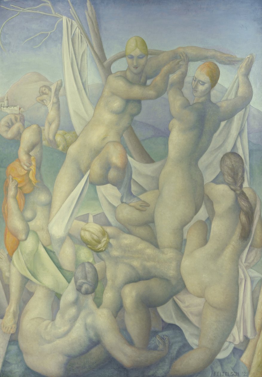 Diana kylvyssä tekijältä I. Lorser Feitelson