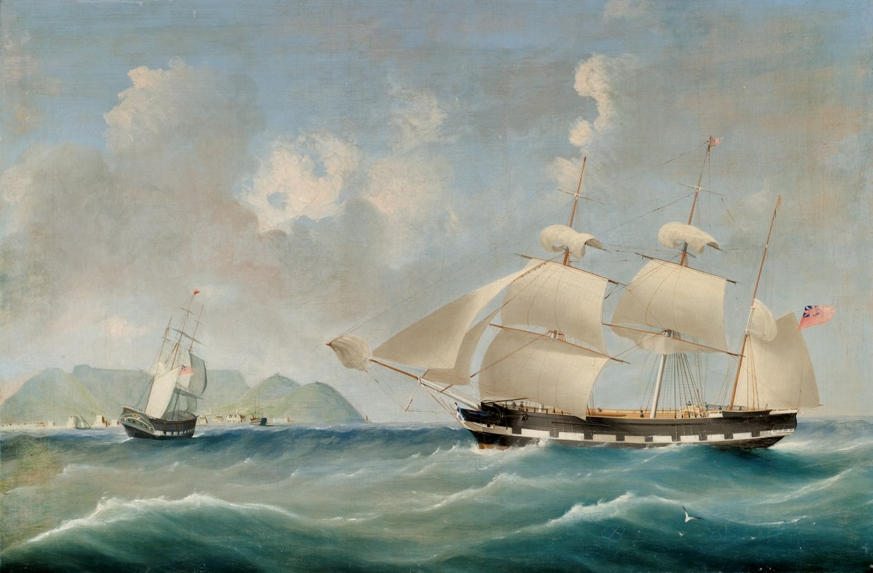 Merimaisema, 1850 tekijältä I. Tudgay