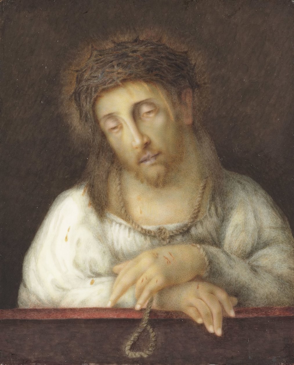 Kristus murheiden miehenä tekijältä Ida Jacoba Reigersman (attributed to)