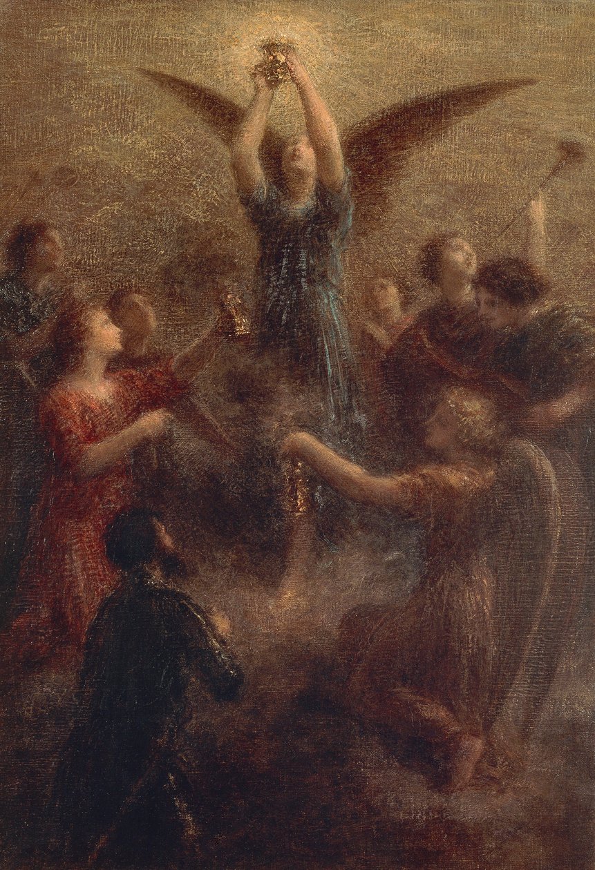 Ranska, Pariisi, Pyhä Graal tekijältä Ignace Henri Jean Fantin Latour