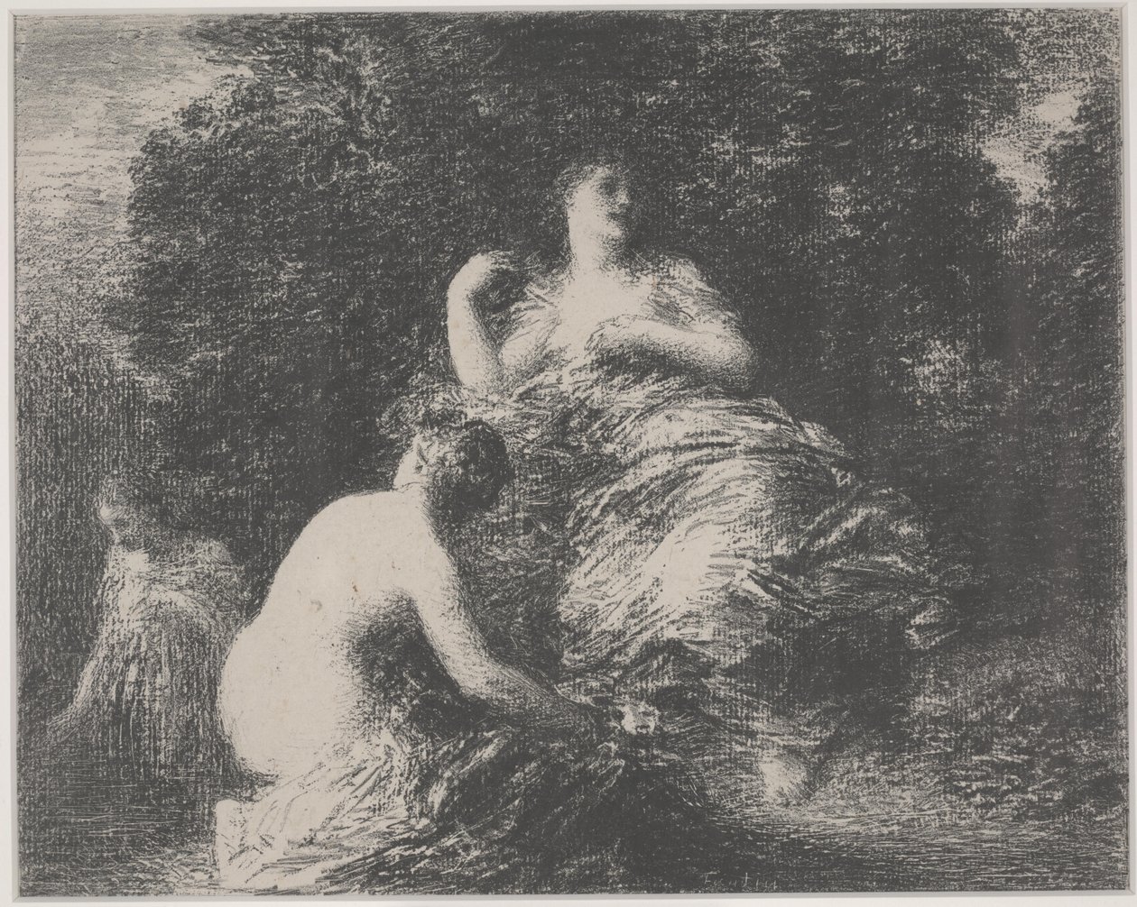 Uimarit tekijältä Ignace Henri Jean Fantin Latour