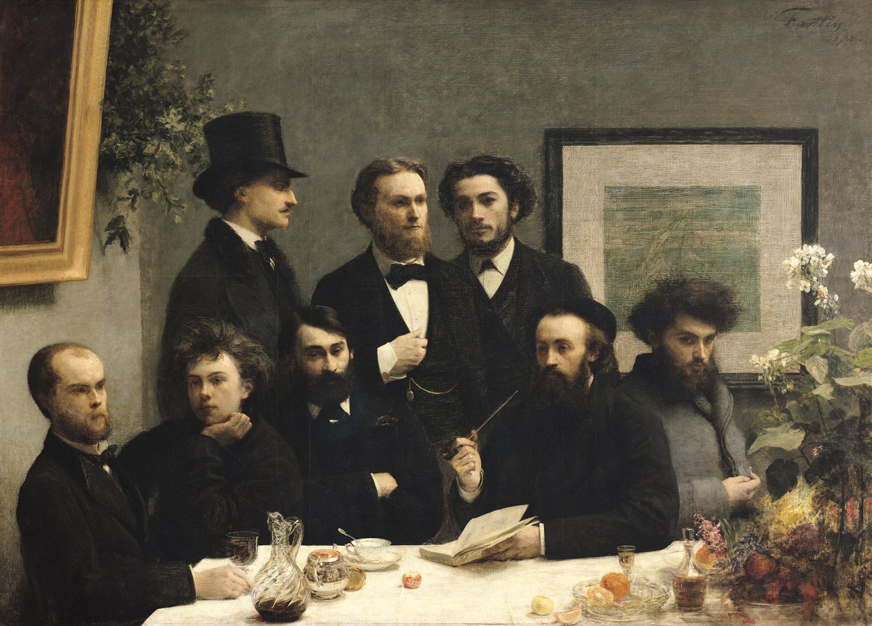 Pöydän kulma tekijältä Ignace Henri Jean Fantin Latour