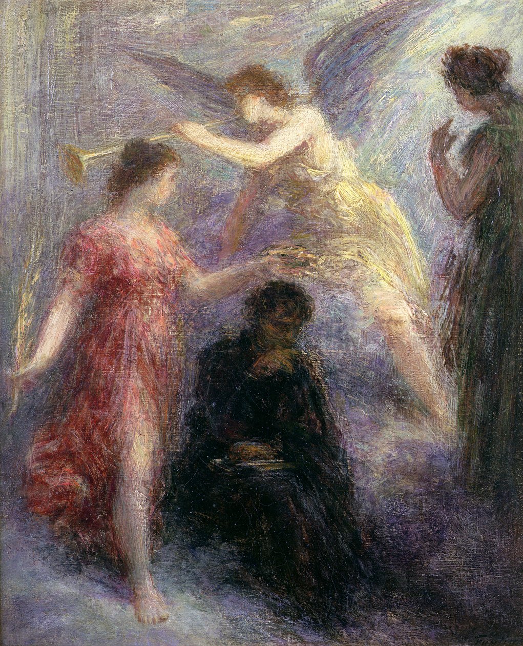 Apotheosis de Berlioz, 1800-luku tekijältä Ignace Henri Jean Fantin Latour