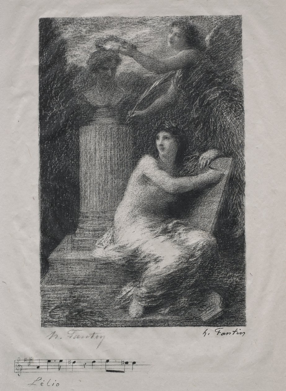 Berliozille. tekijältä Ignace Henri Jean Fantin Latour