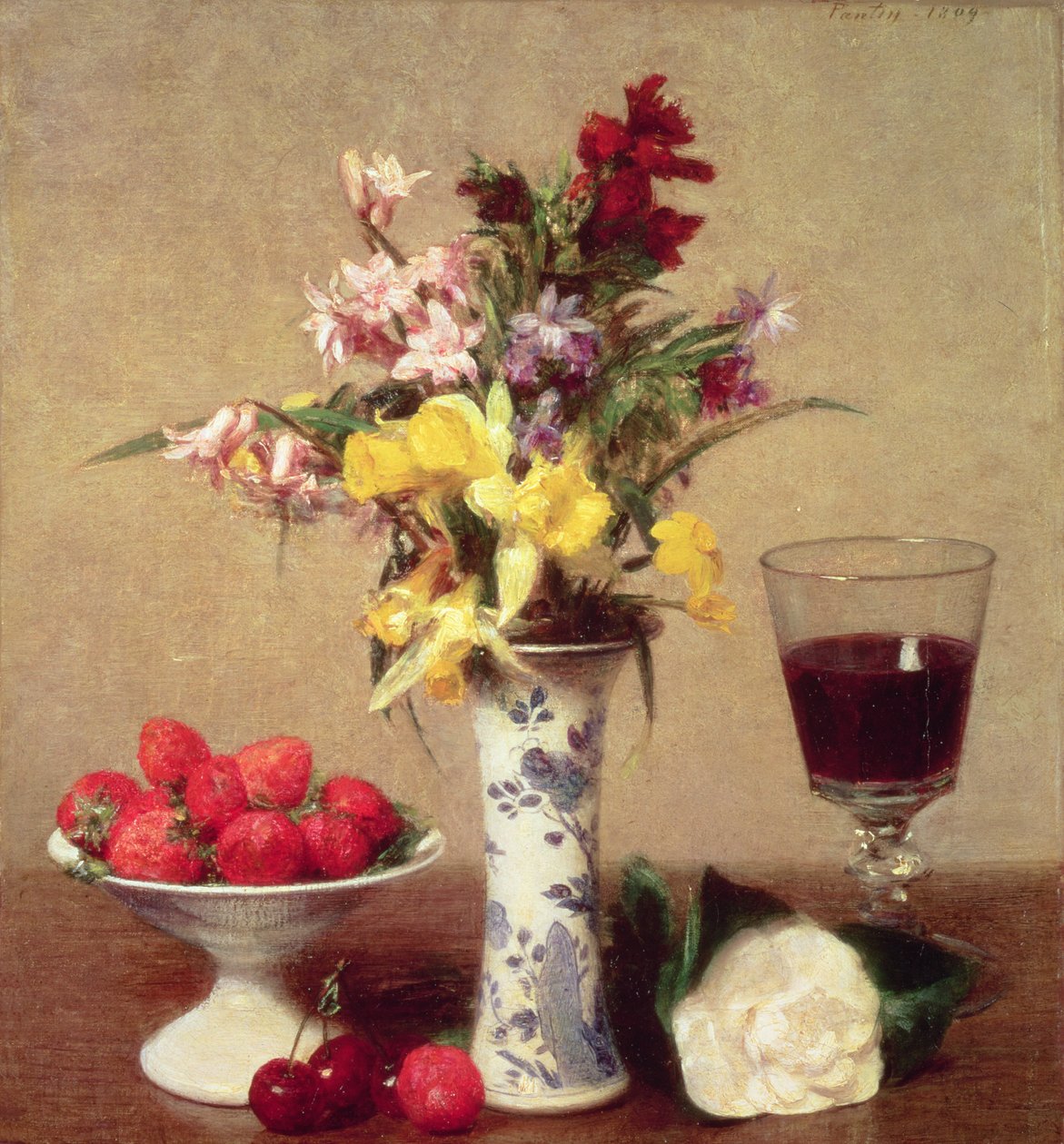 Kihlauskimppu tekijältä Ignace Henri Jean Fantin Latour