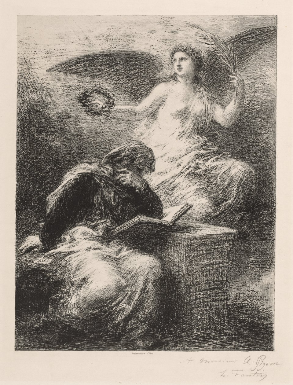 Kunnia, 1890. tekijältä Ignace Henri Jean Fantin Latour