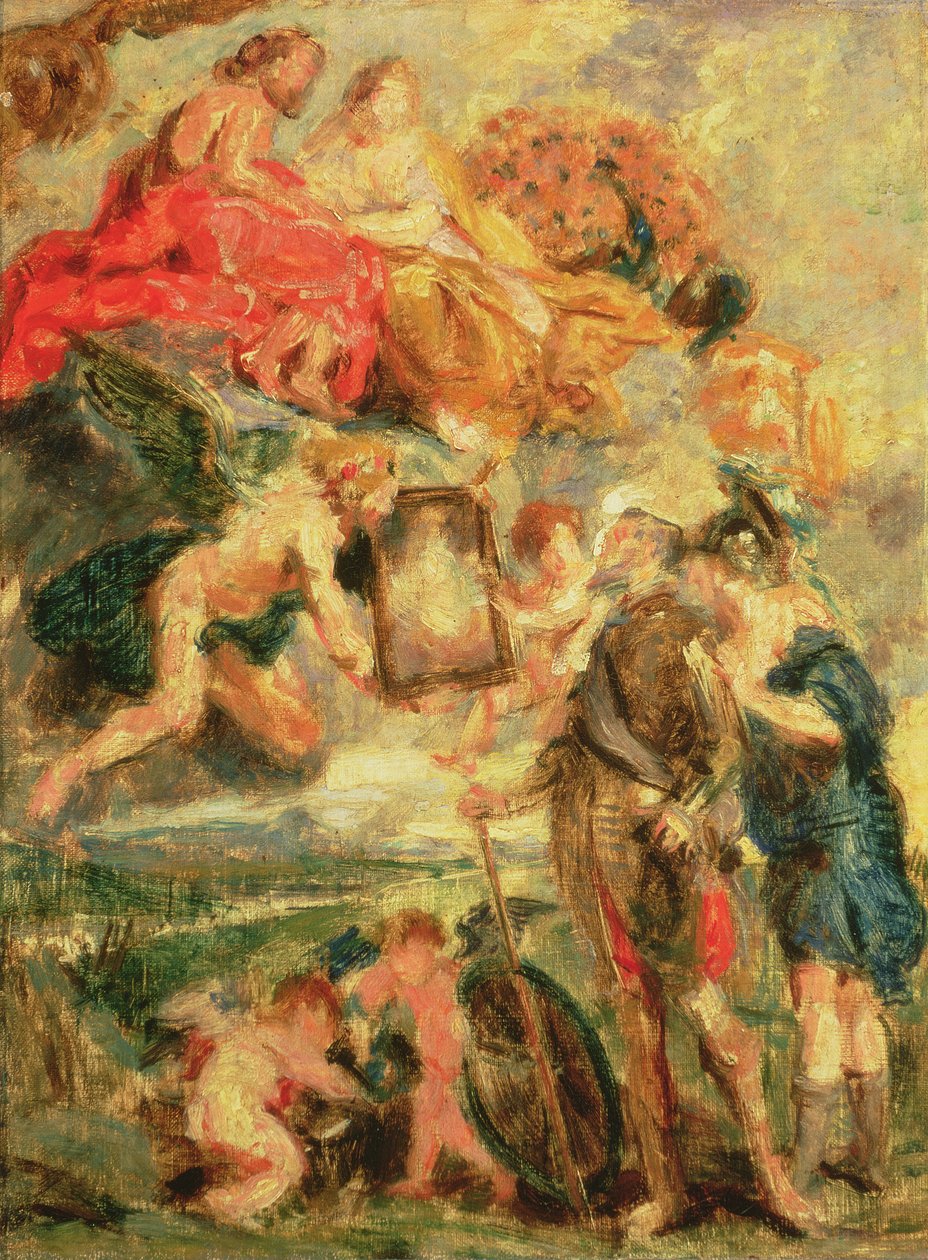 Kunnia Rubensille (katso 17689) tekijältä Ignace Henri Jean Fantin Latour