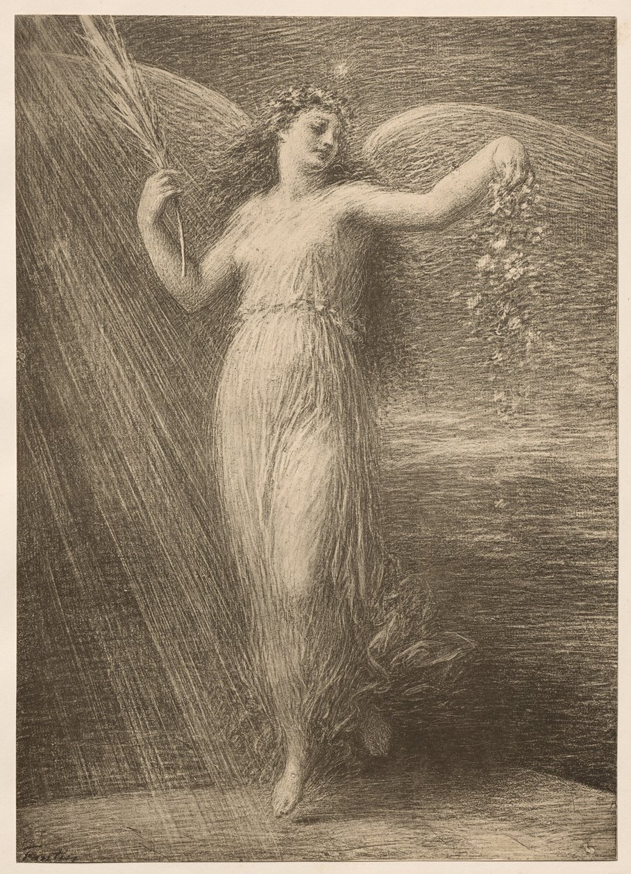 Kuolemattomuus, 1898. tekijältä Ignace Henri Jean Fantin Latour
