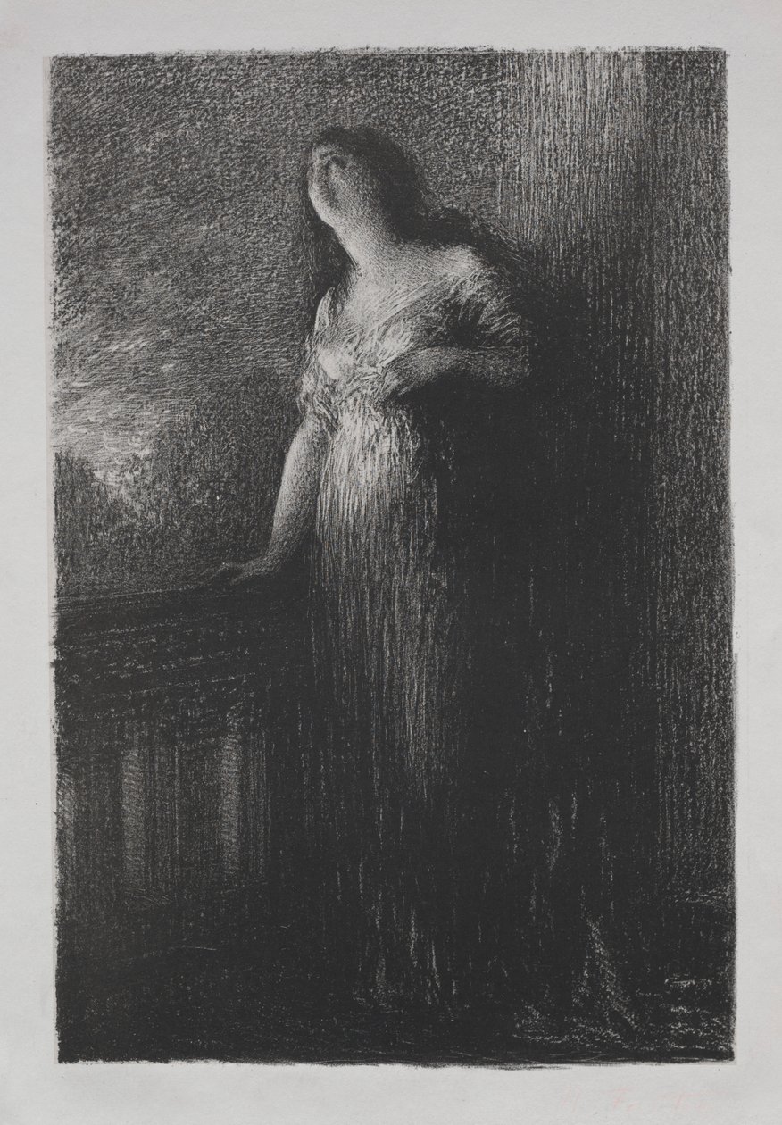 Juliats Aria. tekijältä Ignace Henri Jean Fantin Latour