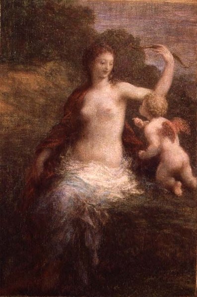 Rakkaus aseista riisuttu tekijältä Ignace Henri Jean Fantin Latour