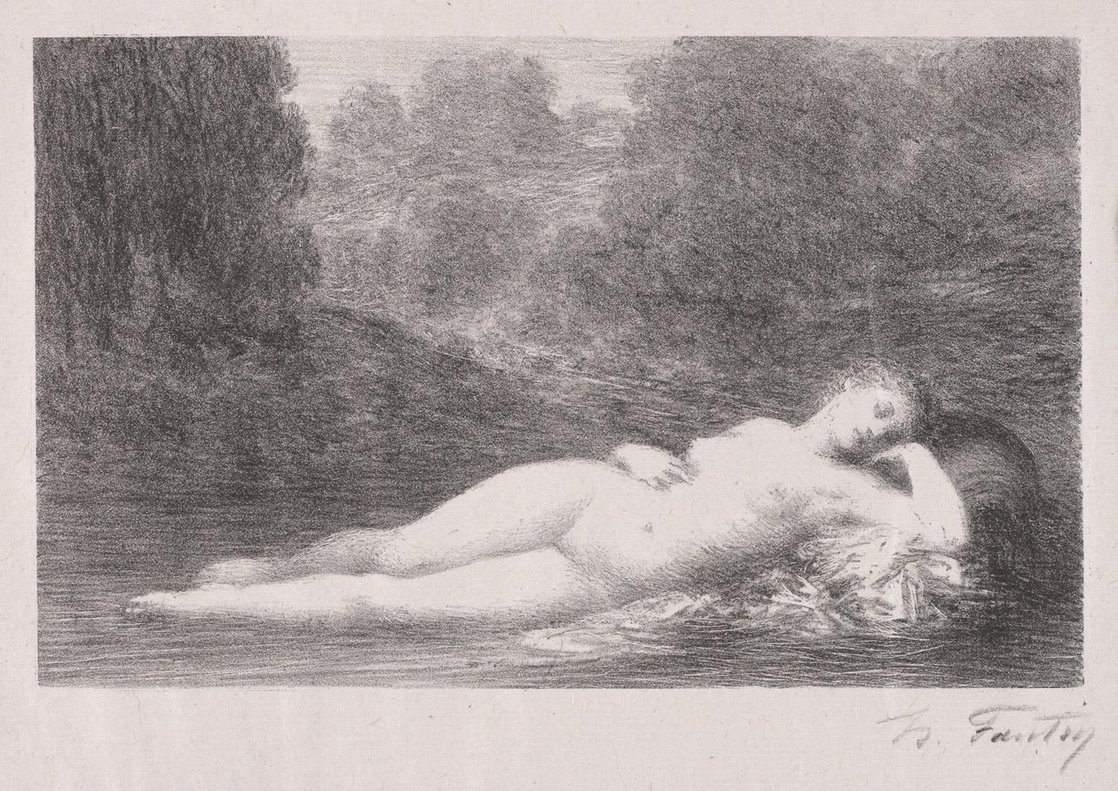 Makaa vedessä, 1903. tekijältä Ignace Henri Jean Fantin Latour