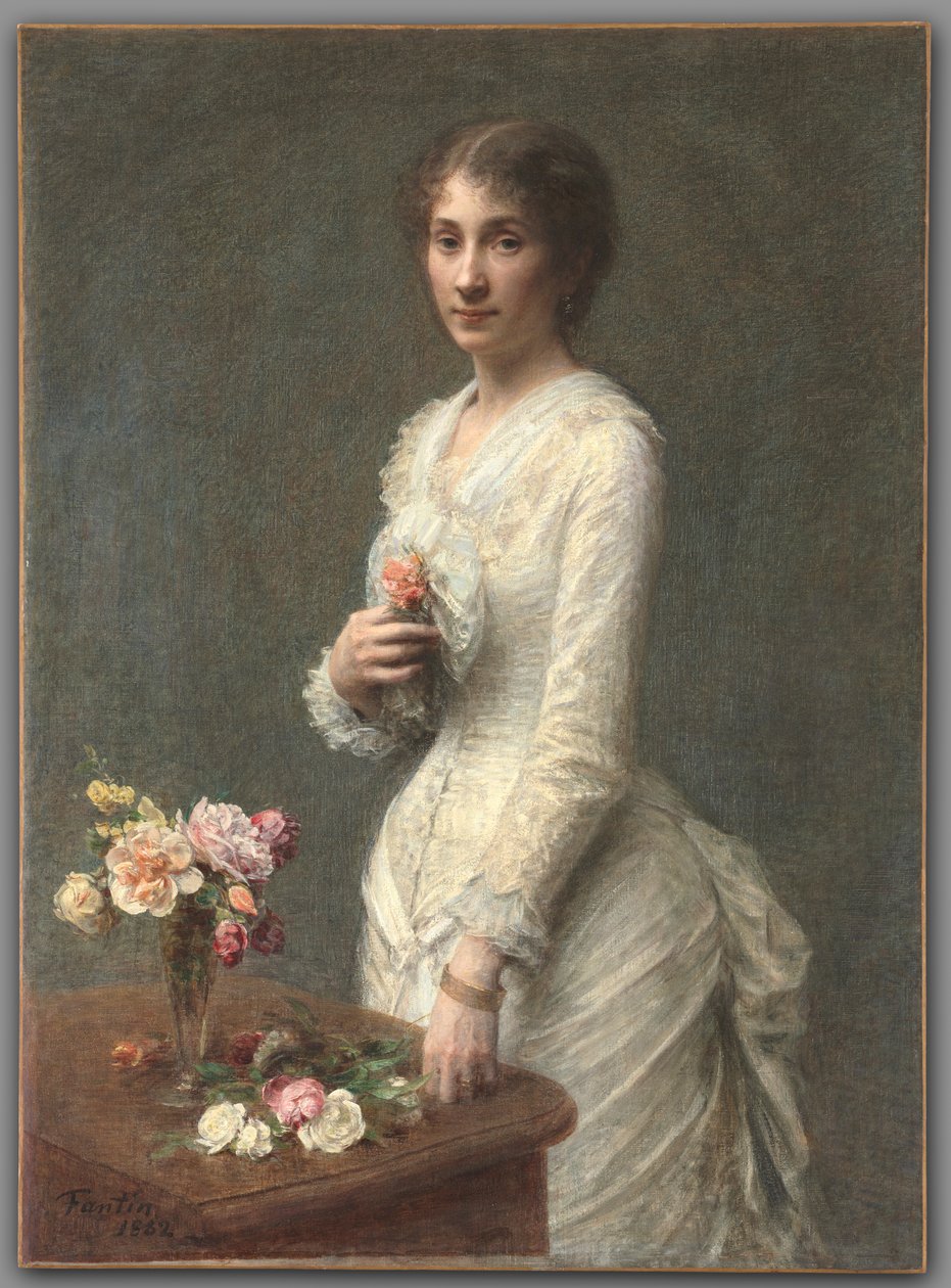Madame Lerolle, 1882. tekijältä Ignace Henri Jean Fantin Latour