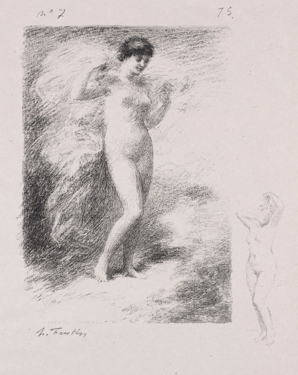 Neere. tekijältä Ignace Henri Jean Fantin Latour