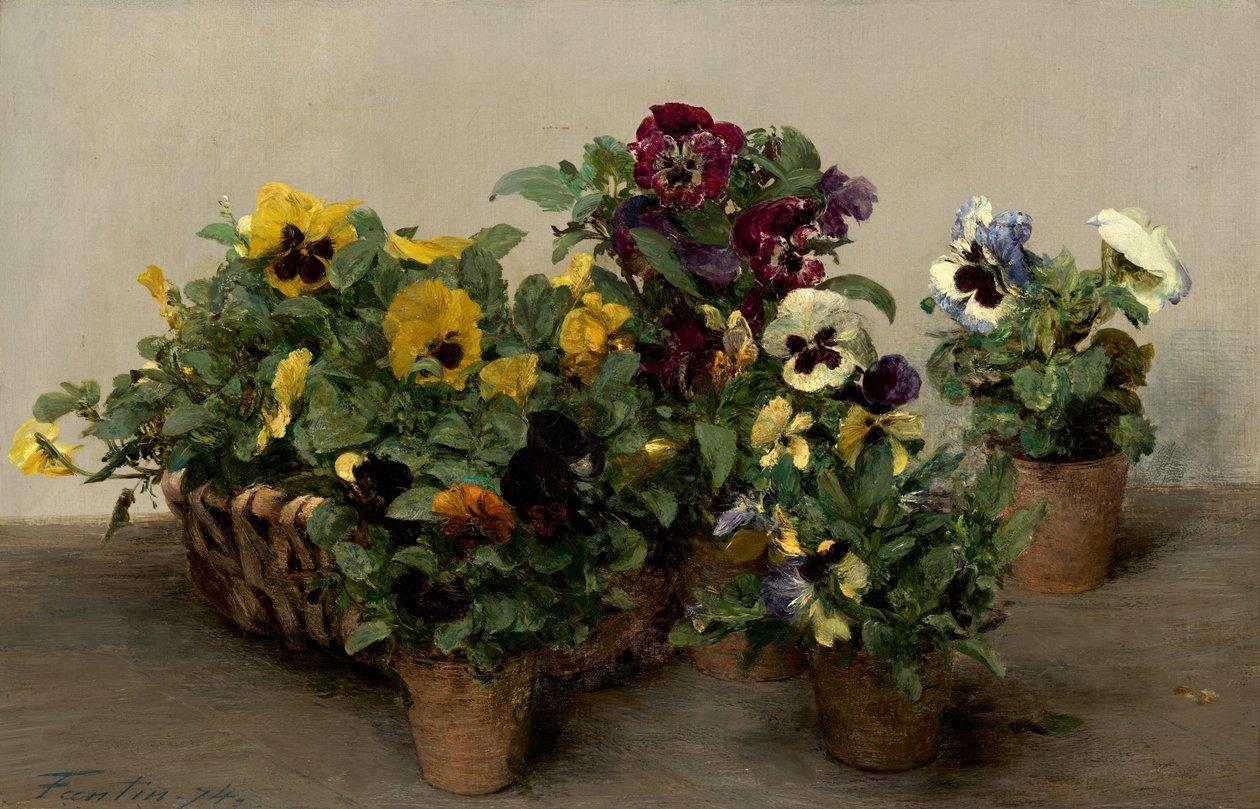 Orvokit tekijältä Ignace Henri Jean Fantin Latour
