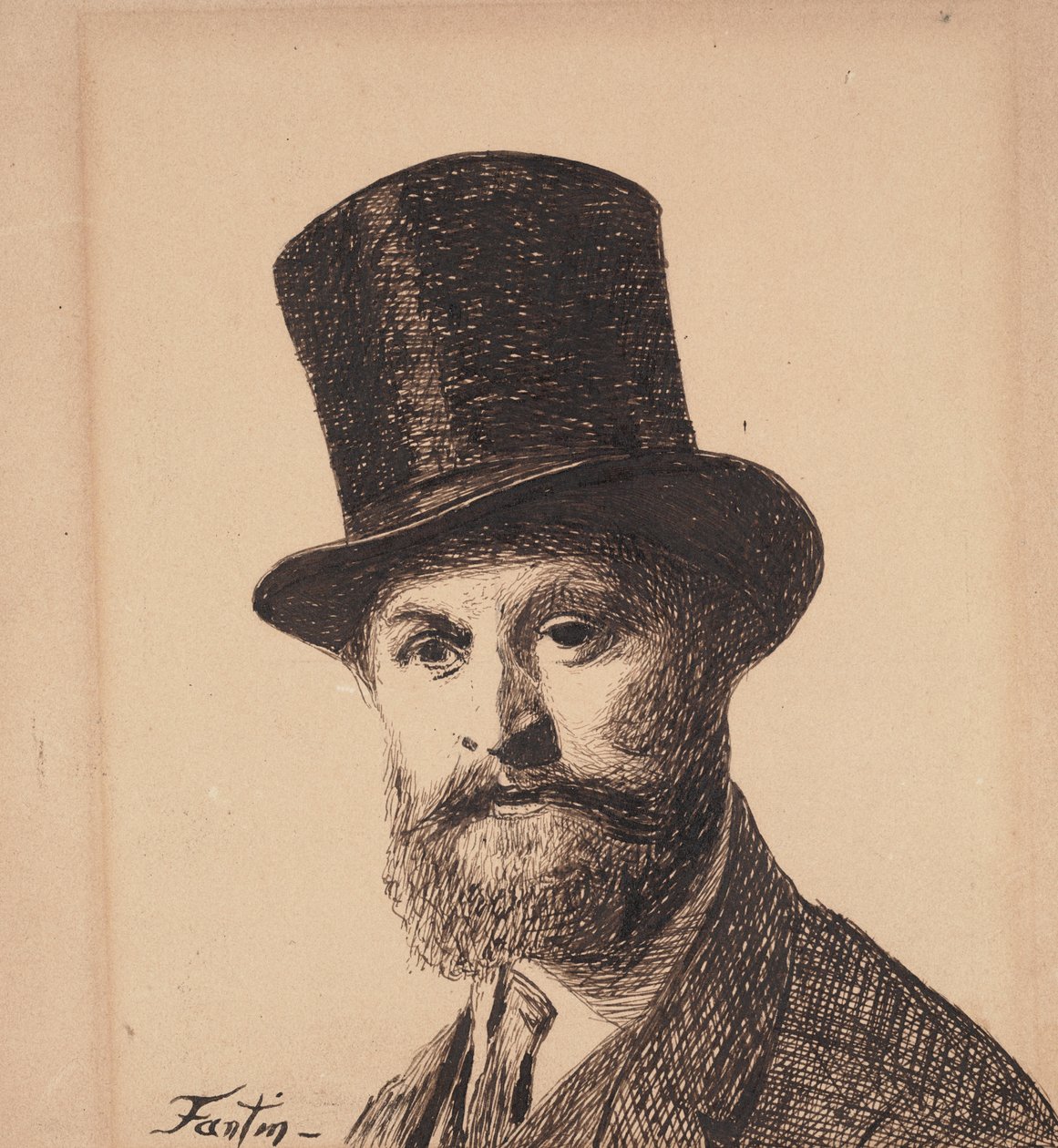 Manetin muotokuva, 1867 tekijältä Ignace Henri Jean Fantin Latour