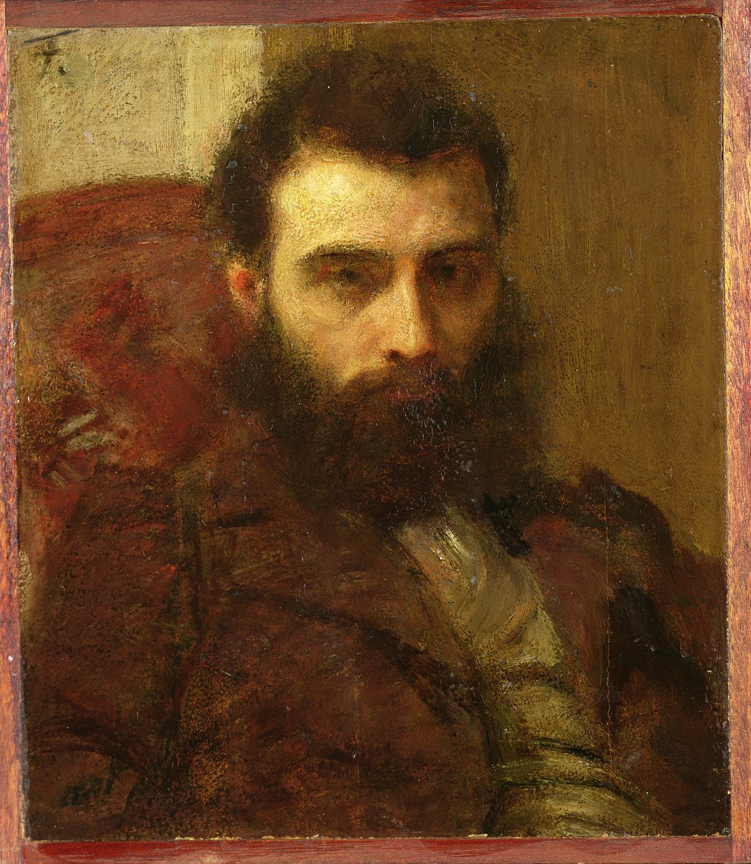 Miehen muotokuva tekijältä Ignace Henri Jean Fantin Latour