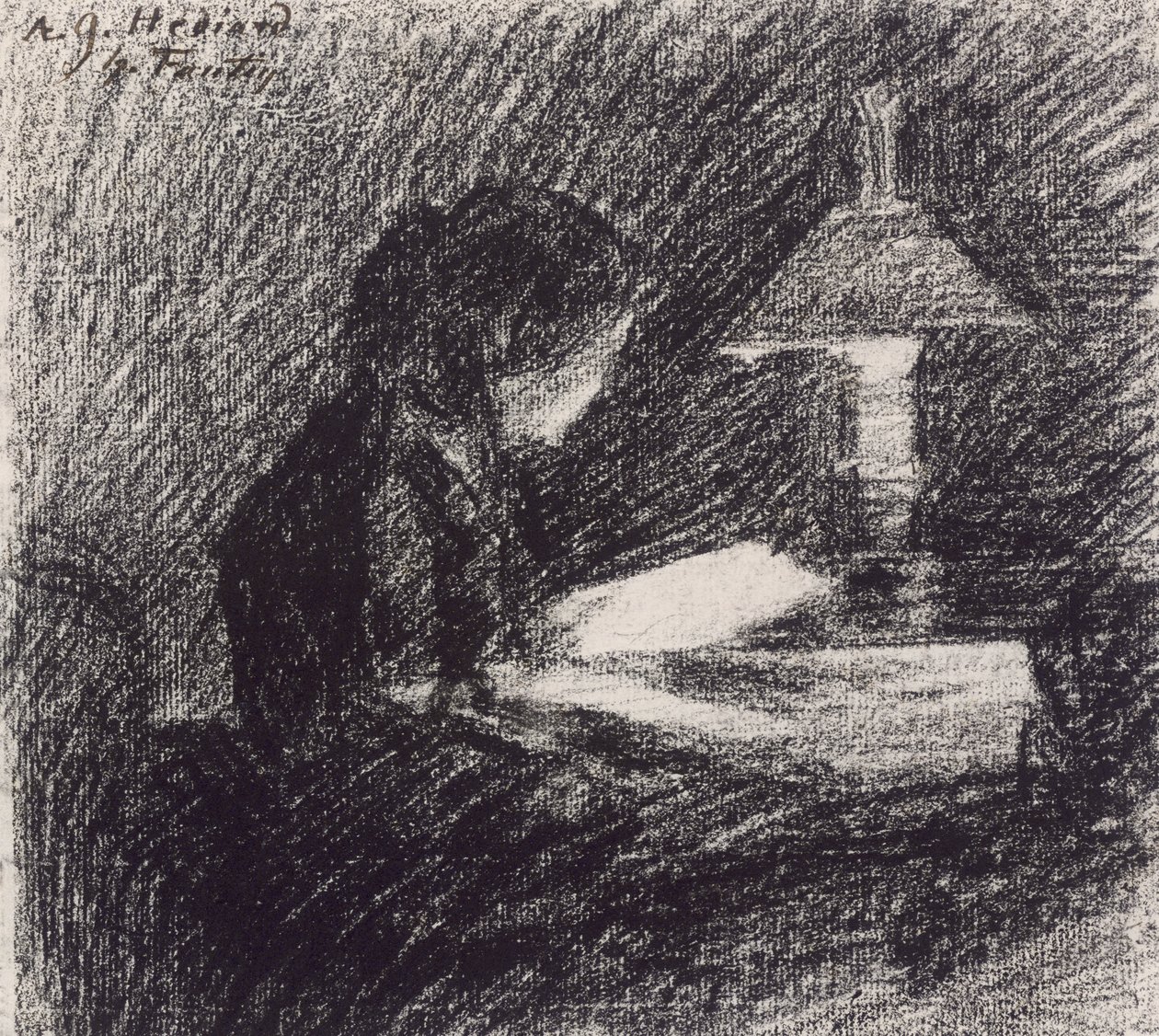 Lukeminen tekijältä Ignace Henri Jean Fantin Latour