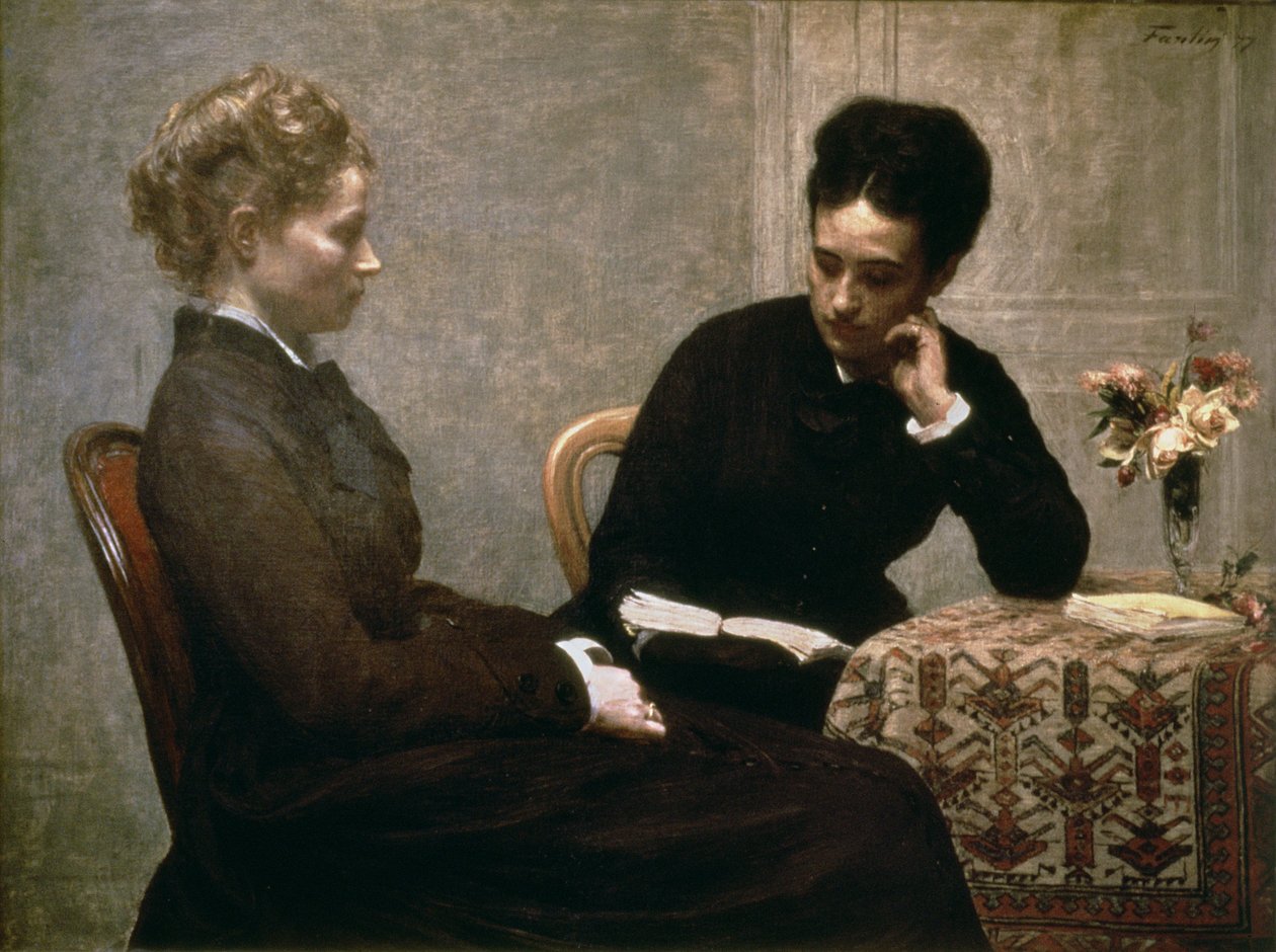 Lukeminen tekijältä Ignace Henri Jean Fantin Latour