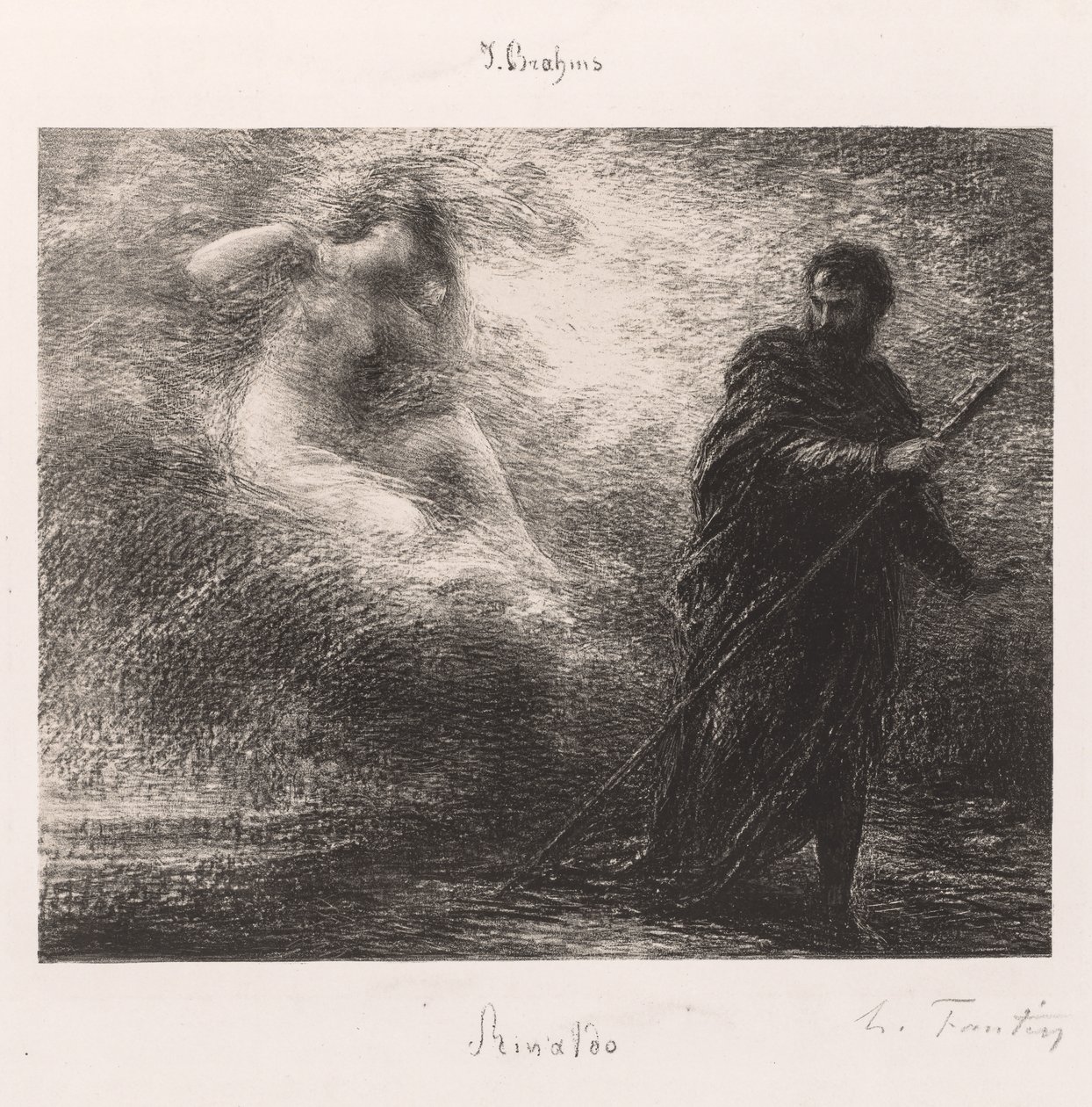 Rinaldo, 1881. tekijältä Ignace Henri Jean Fantin Latour