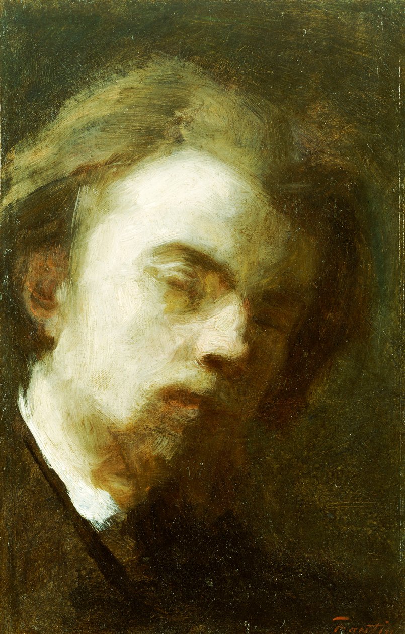 Omakuva, 1858 tekijältä Ignace Henri Jean Fantin Latour