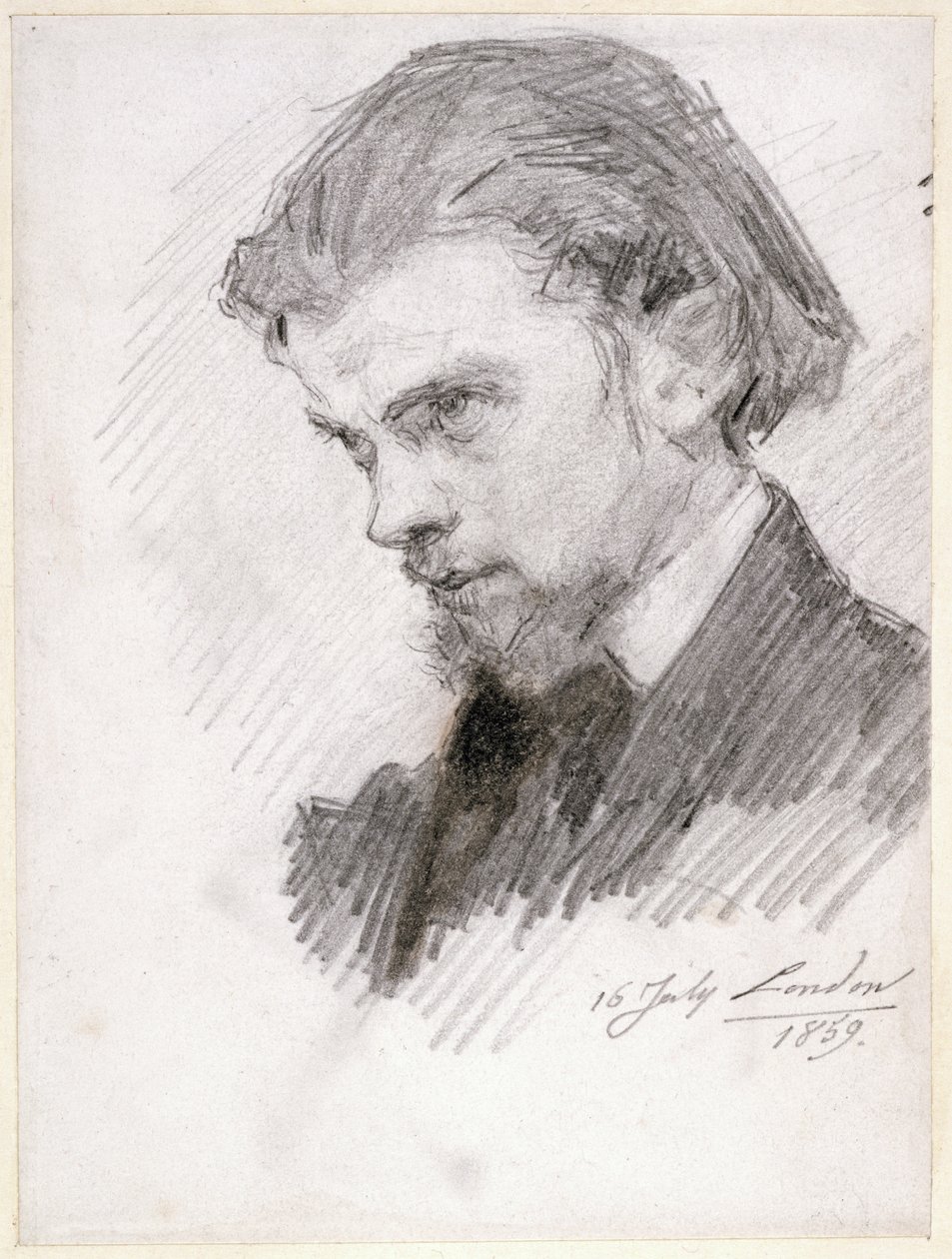 Omakuva, 1859 tekijältä Ignace Henri Jean Fantin Latour