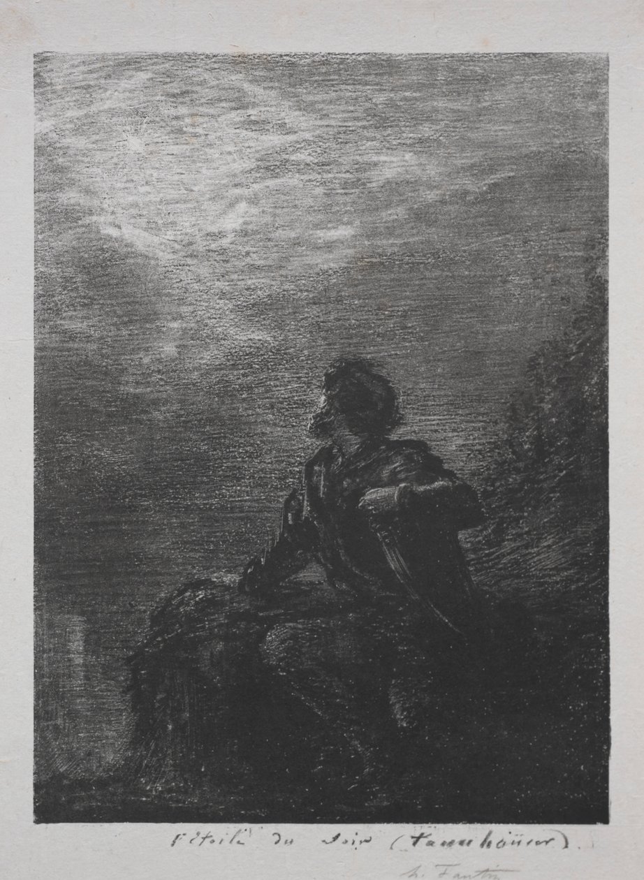 Iltatähti, 1877. tekijältä Ignace Henri Jean Fantin Latour
