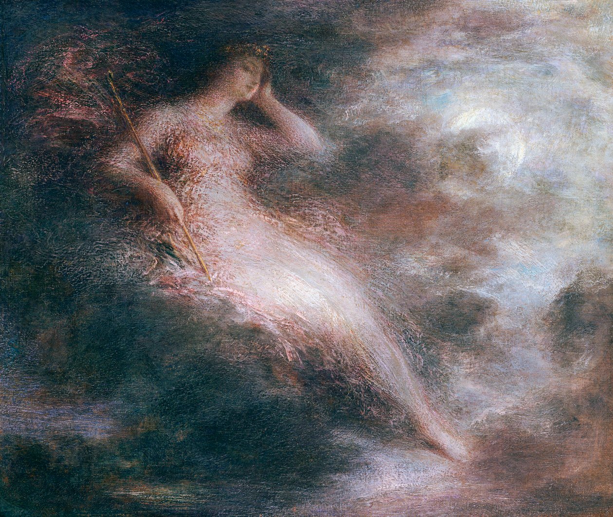 Yön kuningatar tekijältä Ignace Henri Jean Fantin Latour