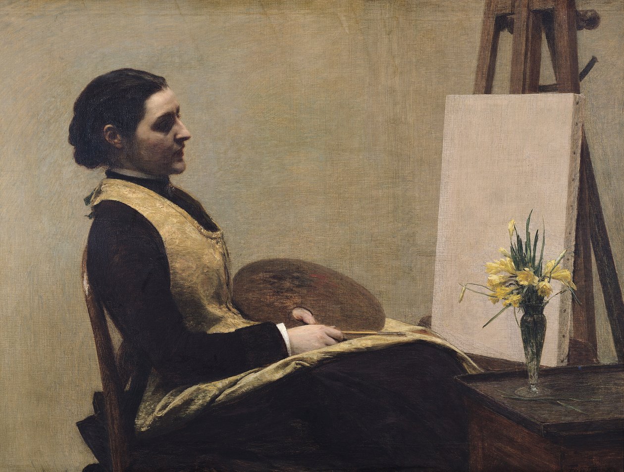 Tutkimus tekijältä Ignace Henri Jean Fantin Latour