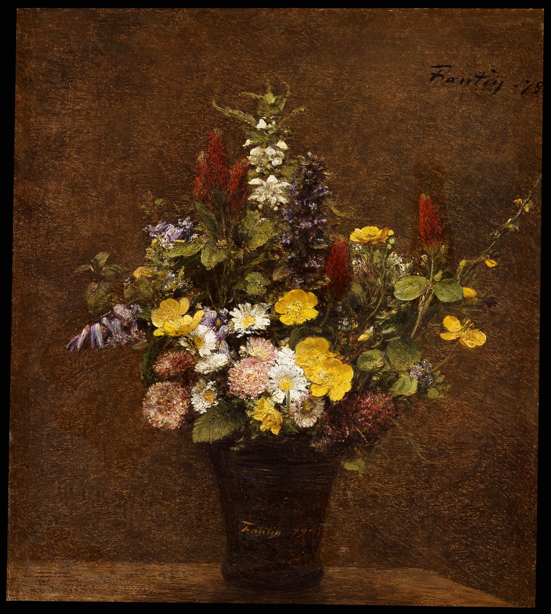Villit Kukat tekijältä Ignace Henri Jean Fantin Latour