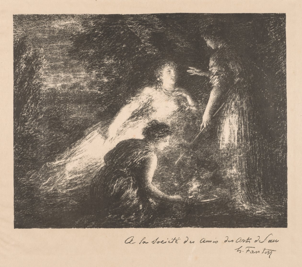Noituus, 1899. tekijältä Ignace Henri Jean Fantin Latour