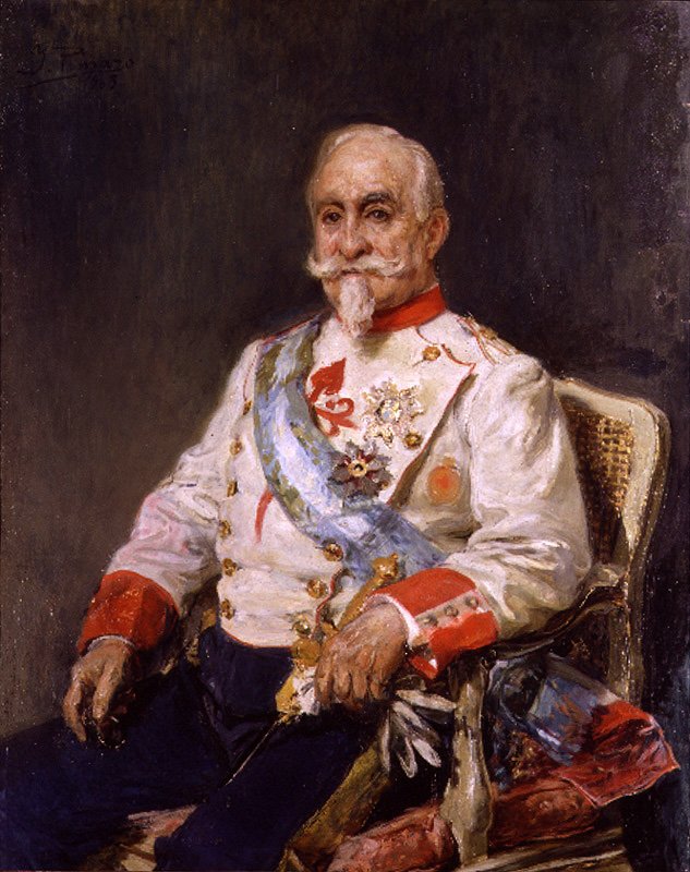 Retrato del Conde Guaki tekijältä Ignacio Pinazo Camarlench