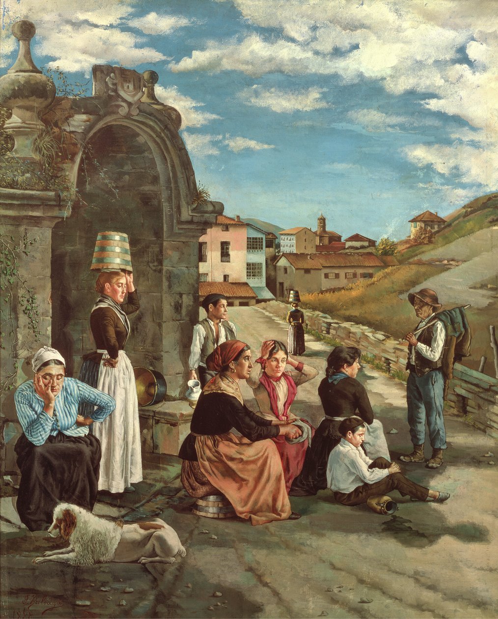 Eibarin kevät, 1888 tekijältä Ignacio Zuloaga y Zabaleta