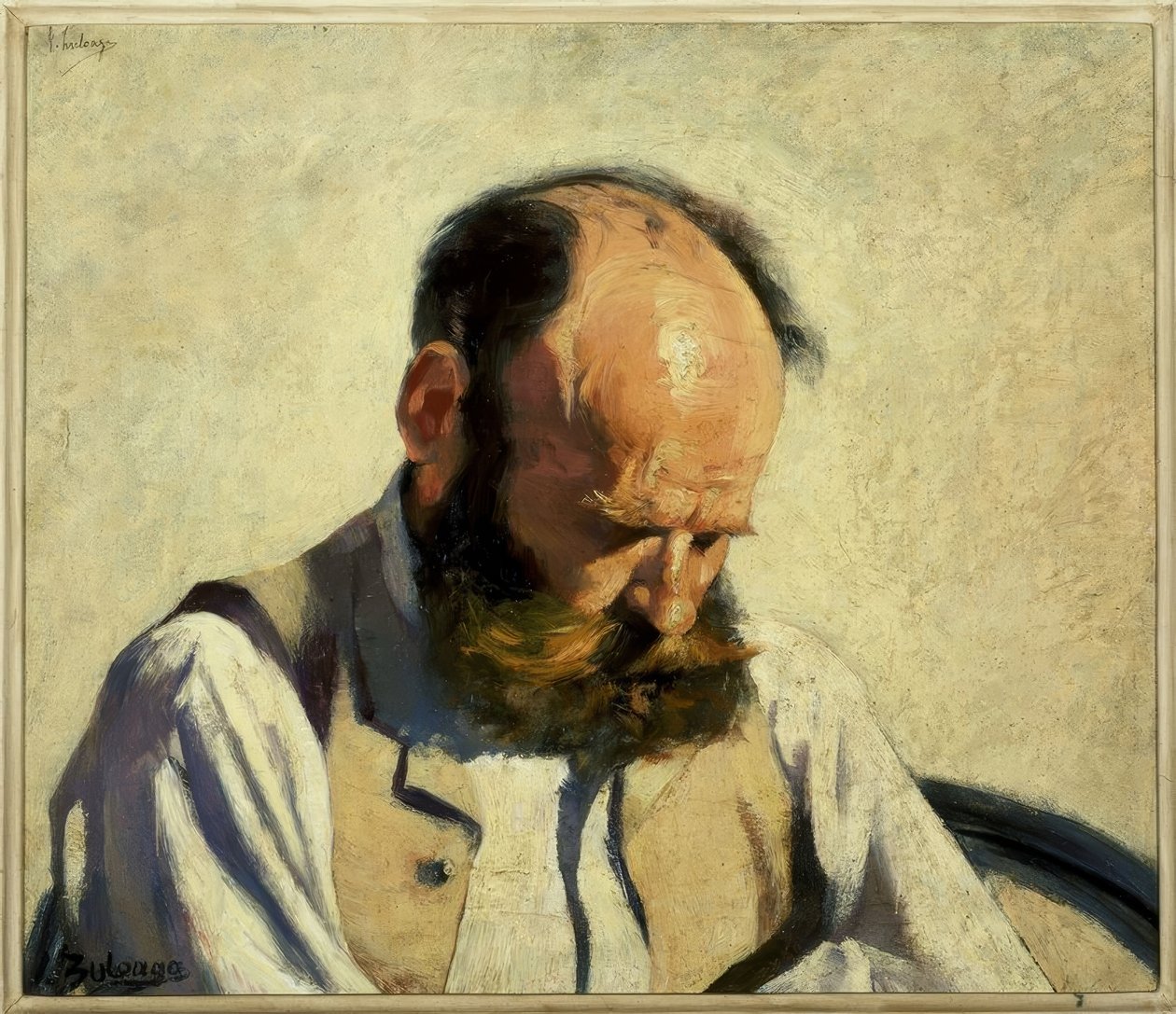 CABEZA DE MENDIGO – 1890 – OLEO / LIENZO – 43X50 CM tekijältä Ignacio Zuloaga y Zabaleta