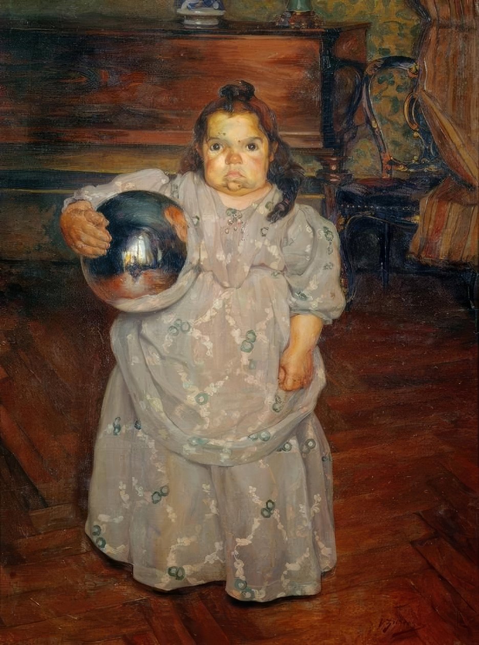 Die Zwergin Doña Mercédes tekijältä Ignacio Zuloaga y Zabaleta