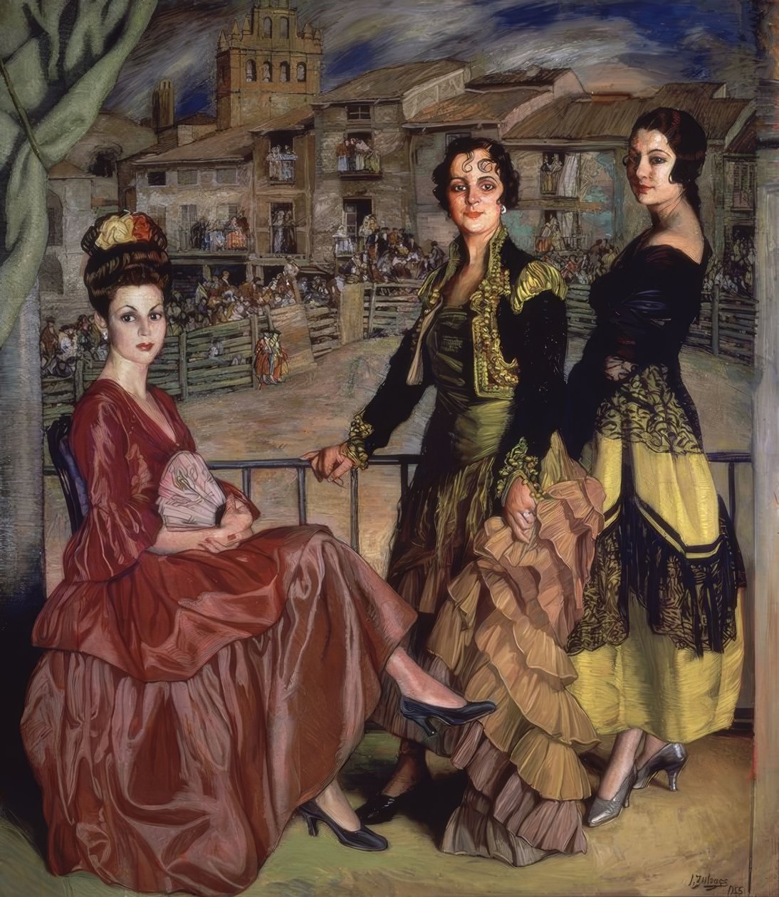 EL PALCO DE LAS PRESIDENTAS – 1945 – OLEO / LIENZO – 178 X 204 CM tekijältä Ignacio Zuloaga y Zabaleta