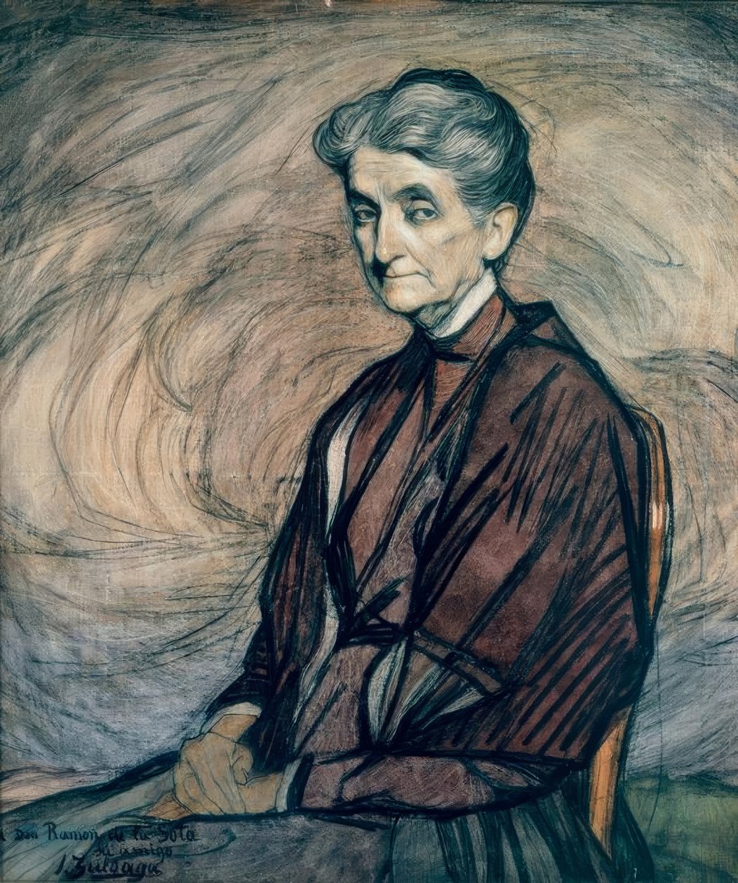 I. Zuloaga, Bildnis Señora de la Sota tekijältä Ignacio Zuloaga y Zabaleta