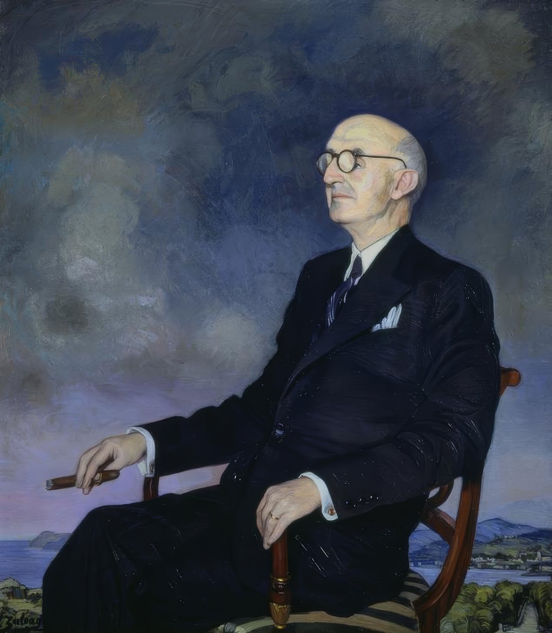 JUAN MAALISKUU. Taiteilija: IGNACIO ZULOAGA. Sijainti: PRIVATE COLLECTION, MADRID, ESPANJA tekijältä Ignacio Zuloaga y Zabaleta