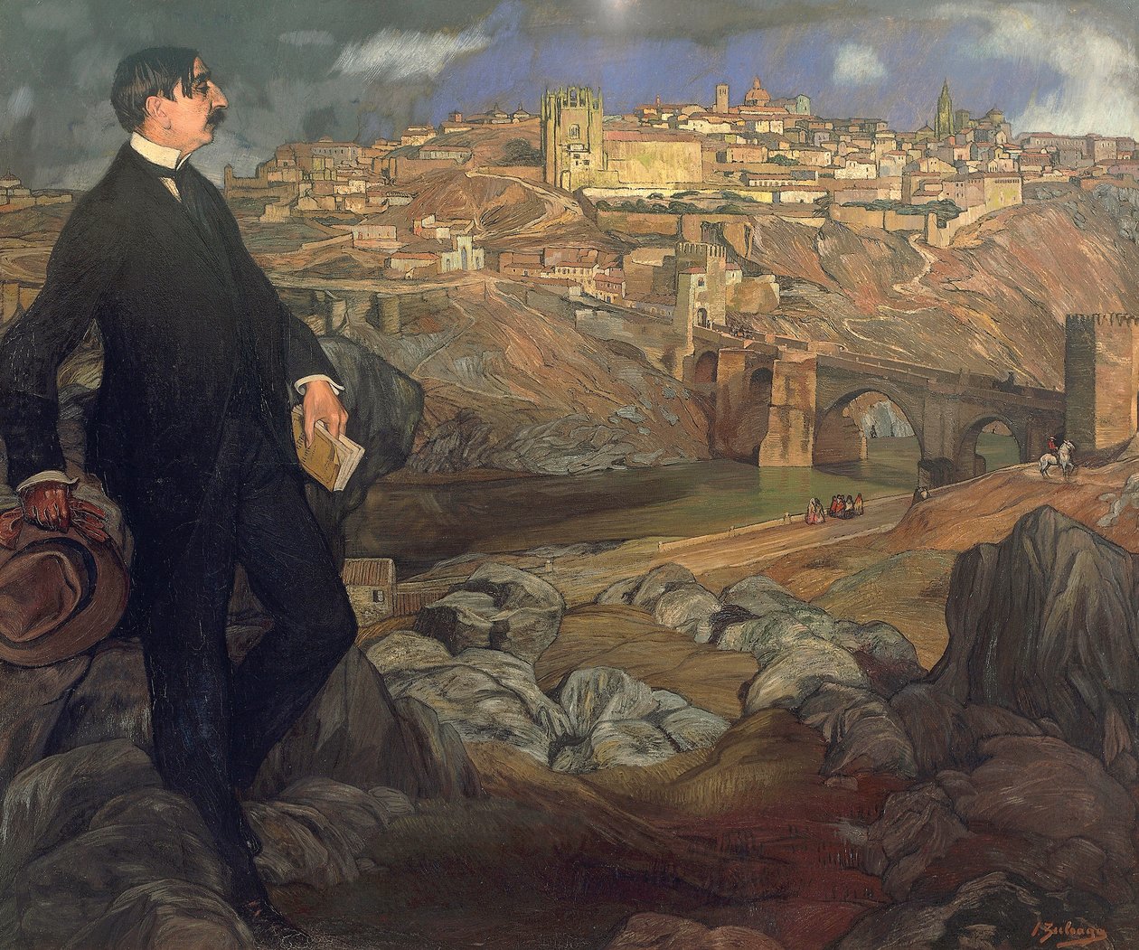 Maurice Barresin muotokuva (1862-1923) tekijältä Ignacio Zuloaga y Zabaleta