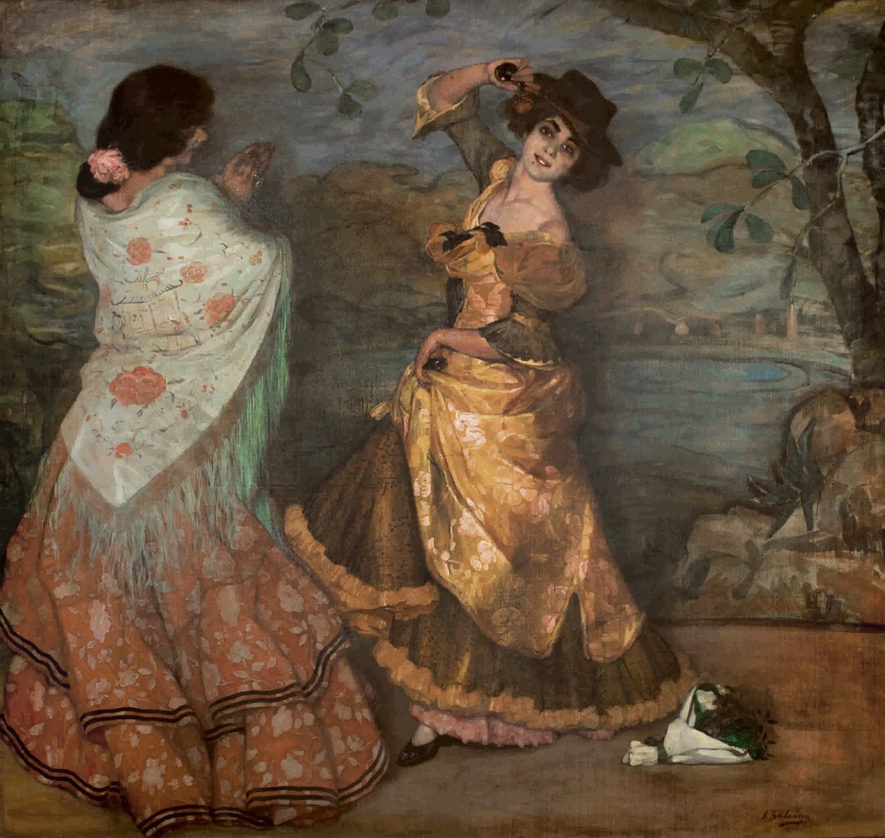 Andalusialaiset tanssijat, 1903. tekijältä Ignacio Zuloaga y Zabaleto