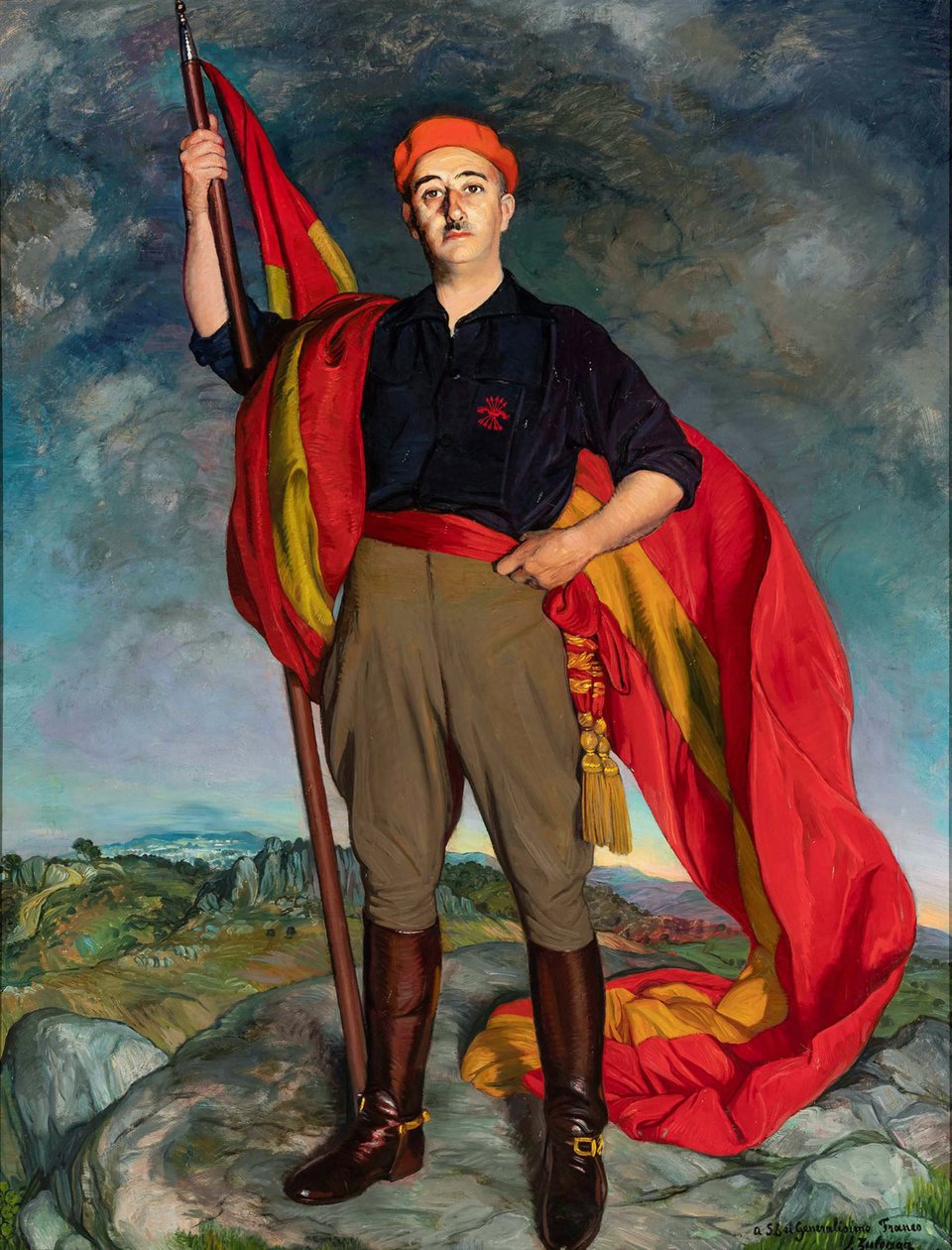 Francisco Francon muotokuva, 1941. tekijältä Ignacio Zuloaga y Zabaleto