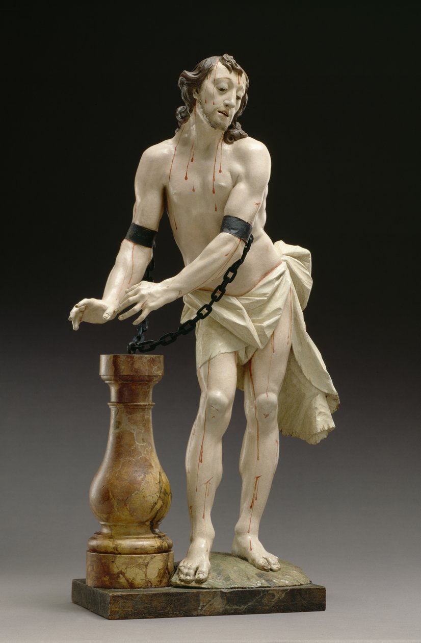 Kristus pylväässä, 1754 tekijältä Ignaz Gunther